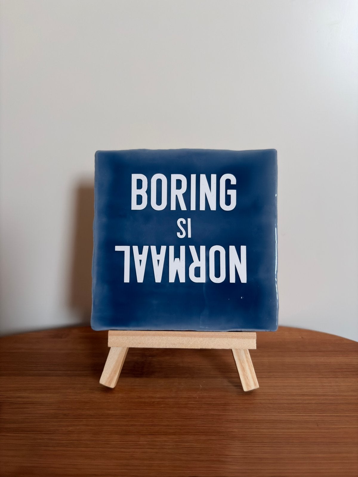 Tegeltje met tekst - 10x10, Ophalen of Verzenden, Nieuw