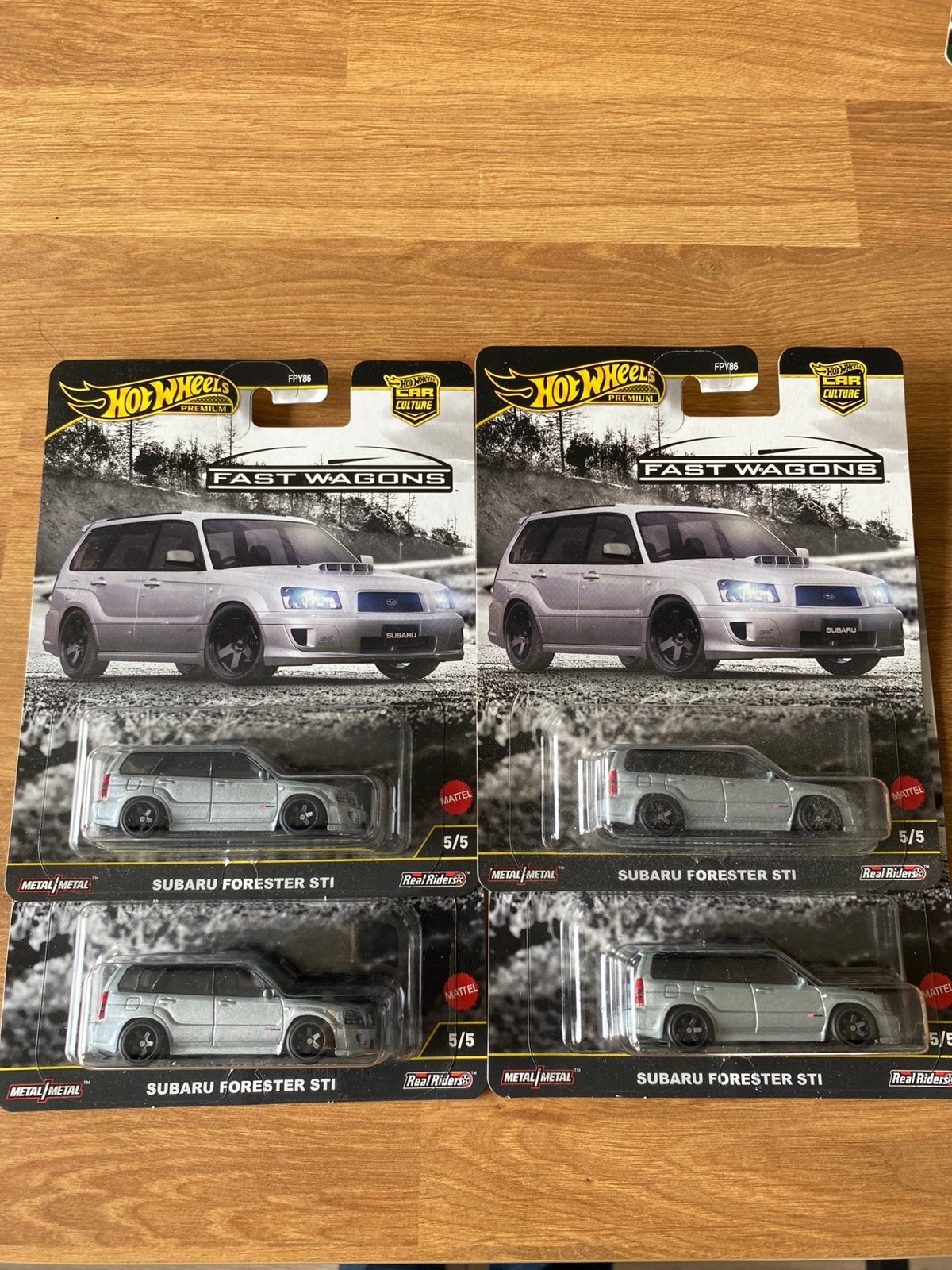 Hot wheels Subaru forester sti, Mattel, Mattel, Ophalen of Verzenden, Zo goed als nieuw