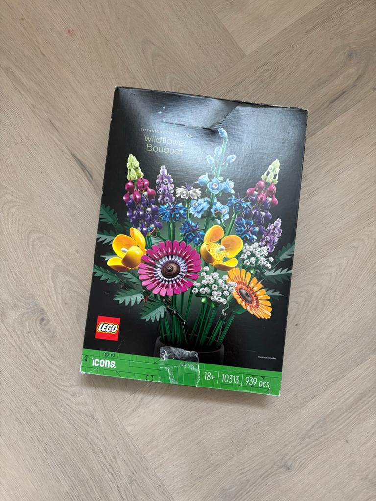 LEGO Icons 10313 Wildflower Bouquet - Nieuw in doos, Ophalen, Zo goed als nieuw