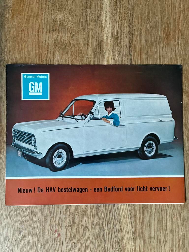 Bedford HAV bestelwagen brochure, Boeken, Ophalen of Verzenden, Zo goed als nieuw, Overige merken