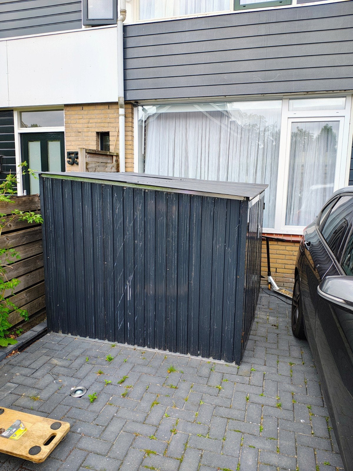 Tuinhuis, Fietsenstalling, metalen, Ophalen of Verzenden, Kunststof, Overige typen