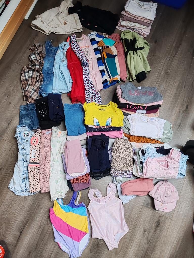 Groot kledingpakket maat 74-80 - veel items!, Kinderen en Baby's, Babykleding | Baby-kledingpakketten, Gebruikt, Maat 74, Ophalen of Verzenden