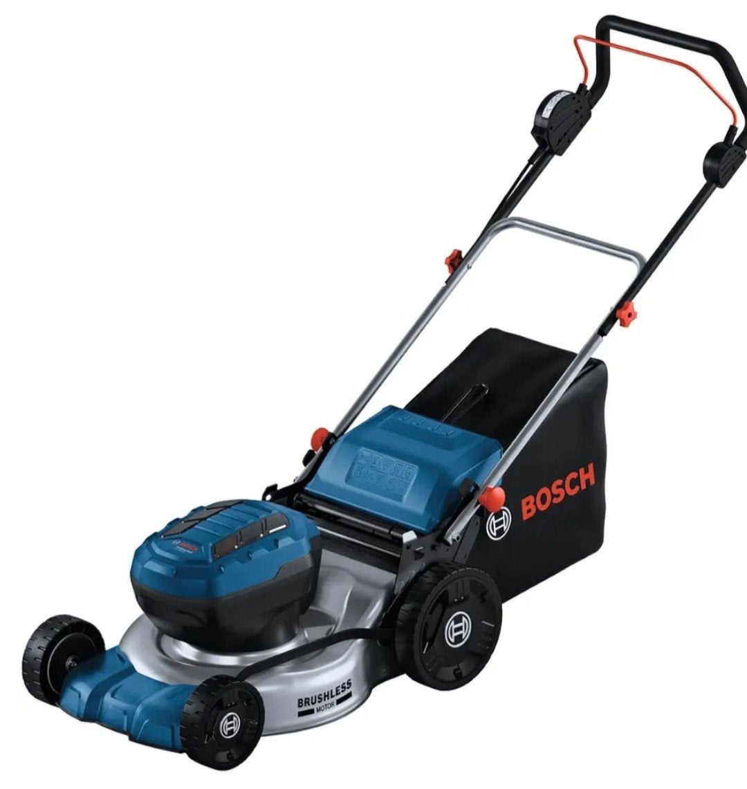 Bosch GRA 18V2-46 Accu Grasmaaier - Borstelloos, 46cm, Ophalen, Cirkelmaaier, Opvangbak, Accu-grasmaaier