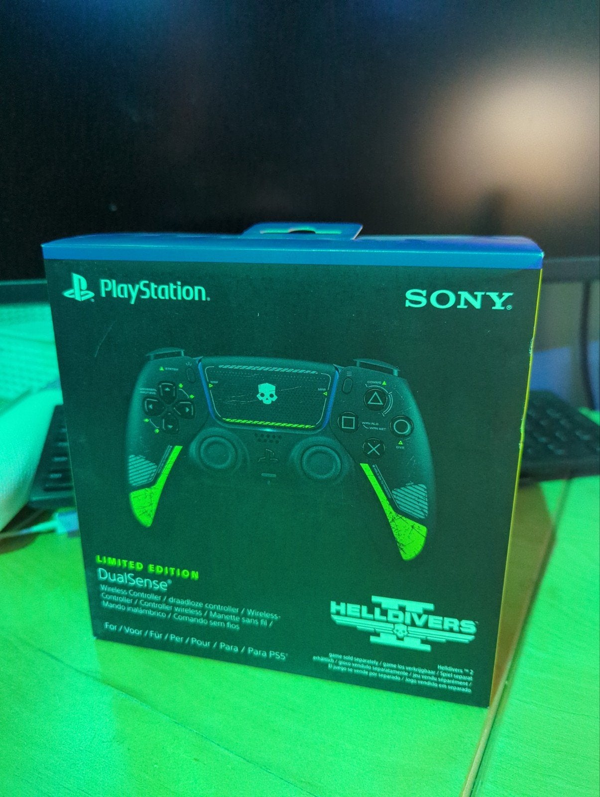 Limited Edition DualSense Controller Helldivers PS5, Spelcomputers en Games, PlayStation 5, Nieuw, Ophalen of Verzenden, Controller