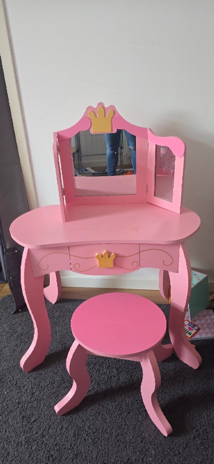 Kaptafel meisjes., Ophalen, 50 tot 100 cm, Minder dan 100 cm