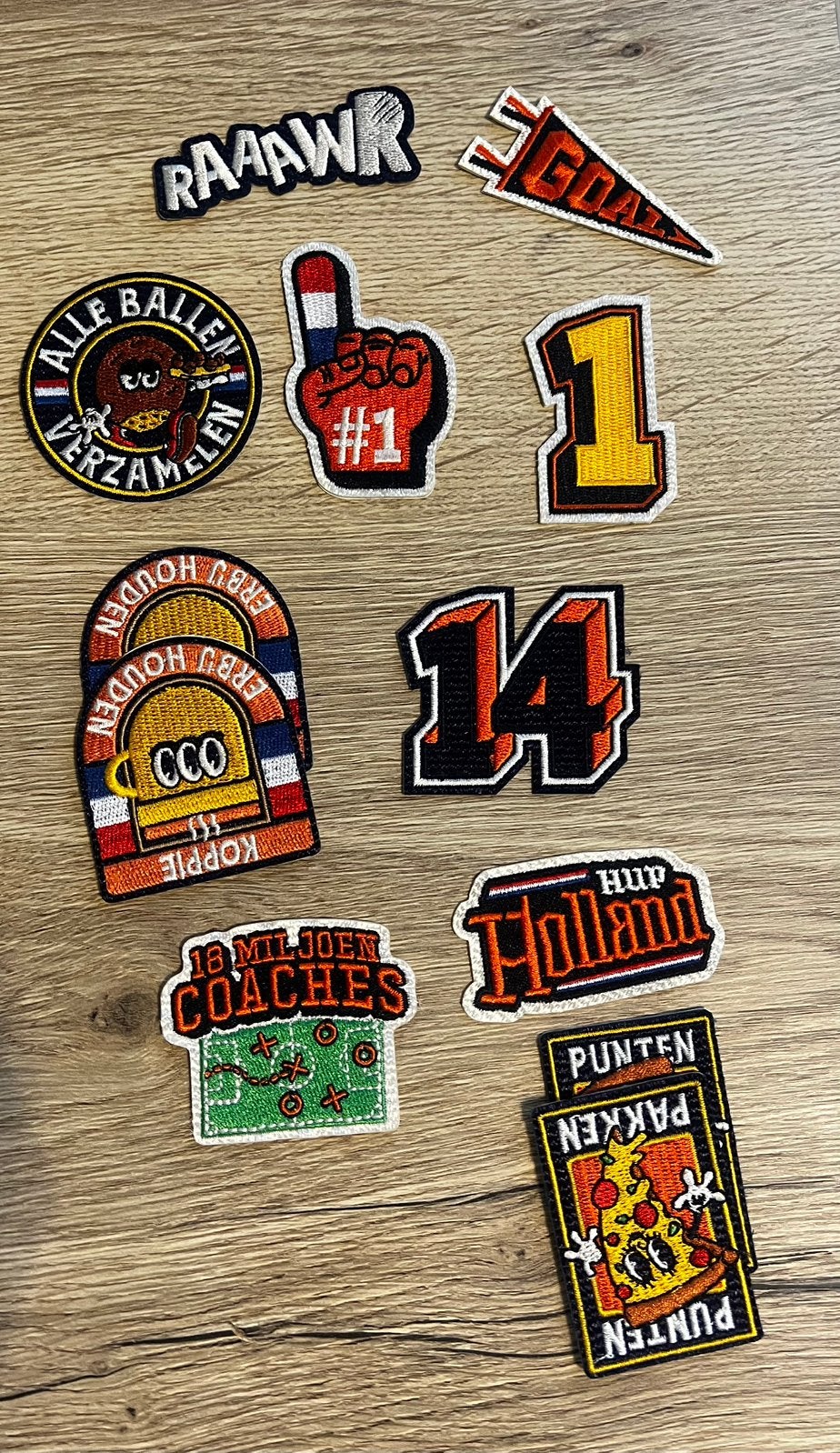 Juich Emblemen, Verzamelen, Jumbo, Ophalen of Verzenden