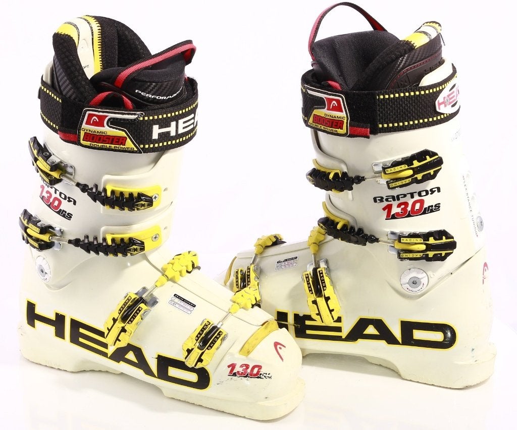42 42,5  EU skischoenen HEAD RAPTOR 130 RS, racing, 160 tot 180 cm, Gebruikt, Verzenden, Schoenen
