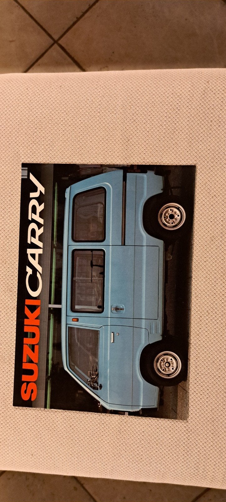 suzuki carry brochure 1980, Ophalen of Verzenden, Zo goed als nieuw, Overige merken
