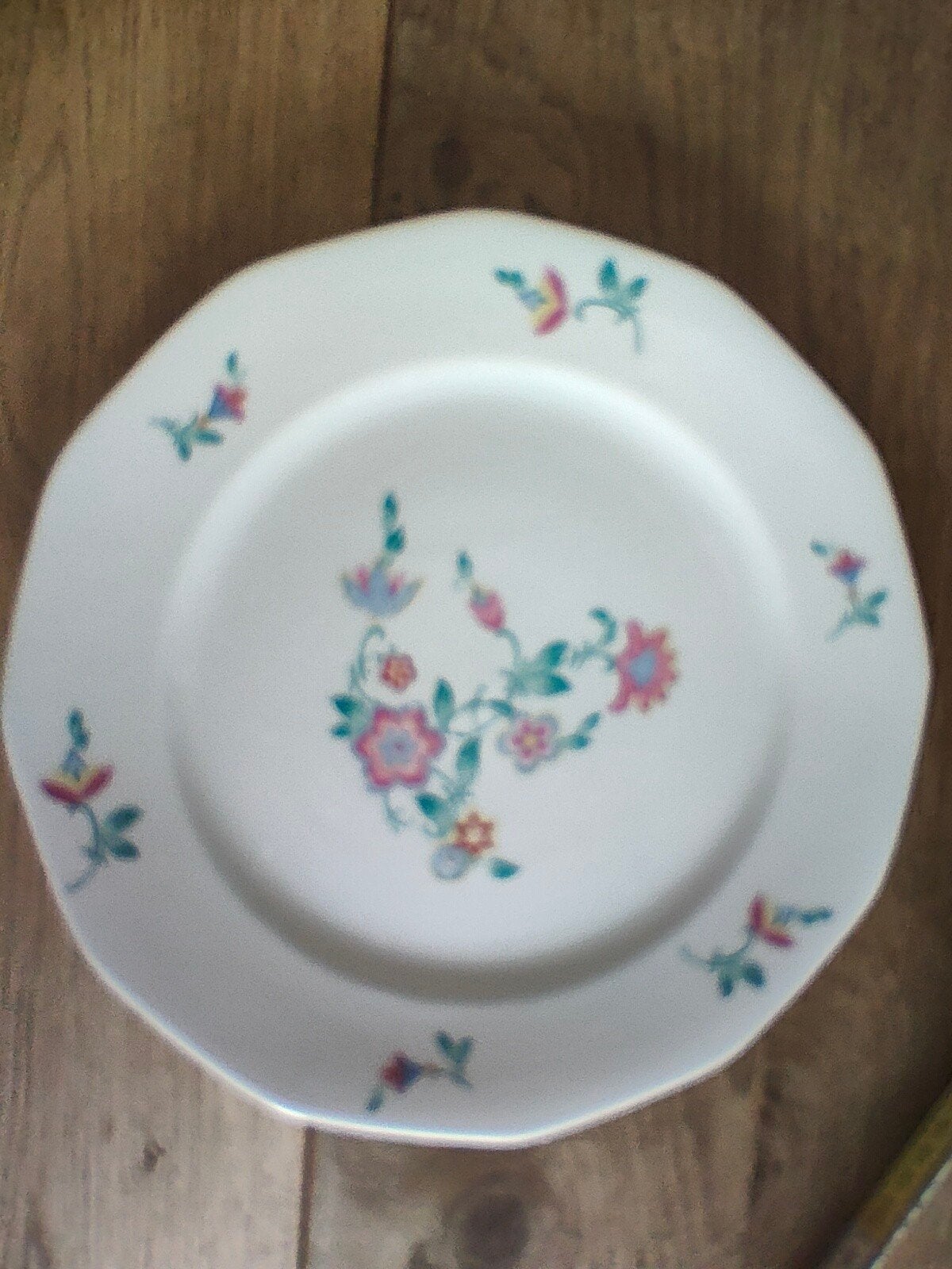 Vintage Bord Bloch & Co. Eichwald Bloemmotief, Ophalen of Verzenden