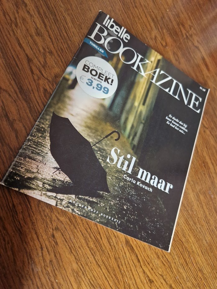 Bookazine - Thriller - Stil maar, Ophalen of Verzenden, Zo goed als nieuw, Carla Kovach