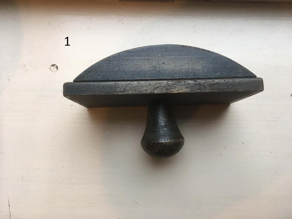 antiek blotter inkt roller depper hout steen 4 stuks kantoor, Antiek en Kunst, Ophalen of Verzenden