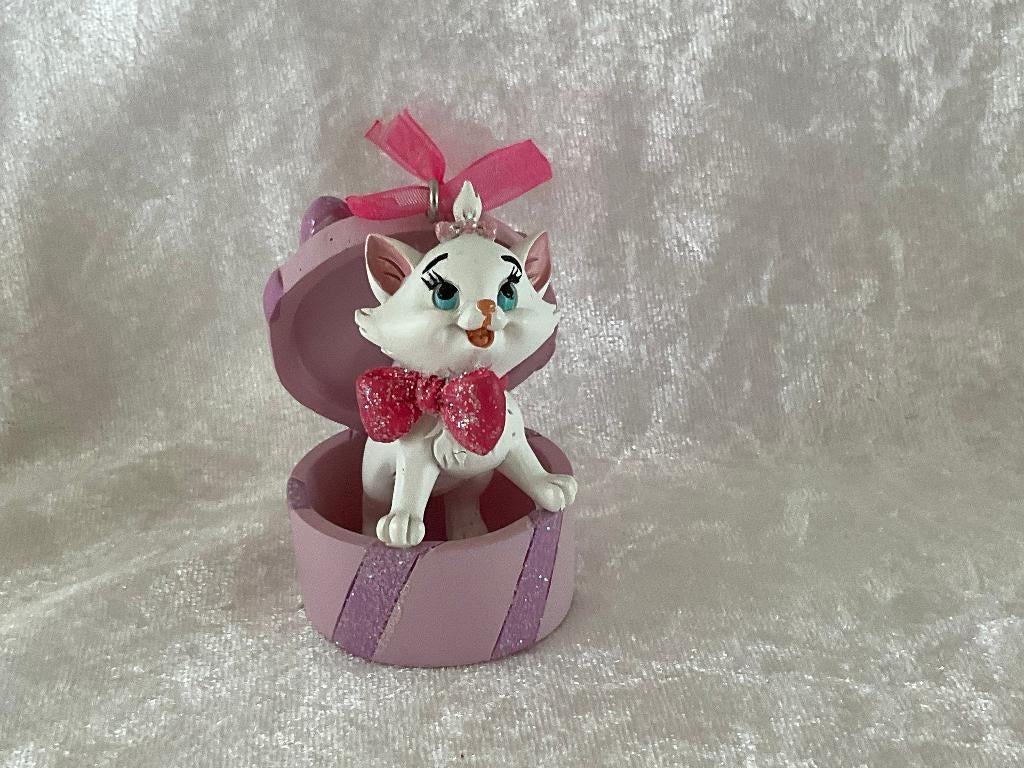 Disney ornament - Marie - aristocats, Verzamelen, Disney, Ophalen of Verzenden, Overige figuren, Zo goed als nieuw, Beeldje of Figuurtje
