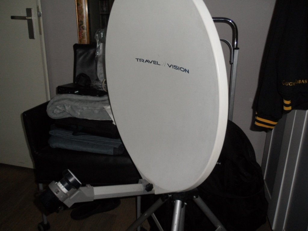 automatische travelvision 65 pro, Caravans en Kamperen, Ophalen, Gebruikt