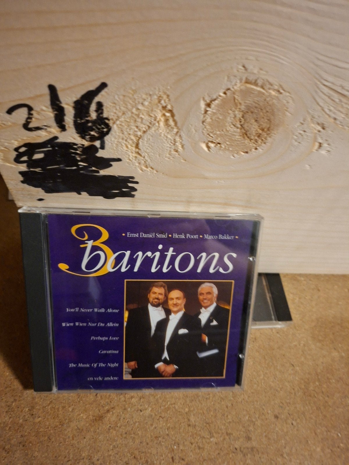 Baritons CD: Ernst Daniel Smid, Henk Poort, Marco Bakker, Ophalen of Verzenden, Gebruikt, Album, Vocaal