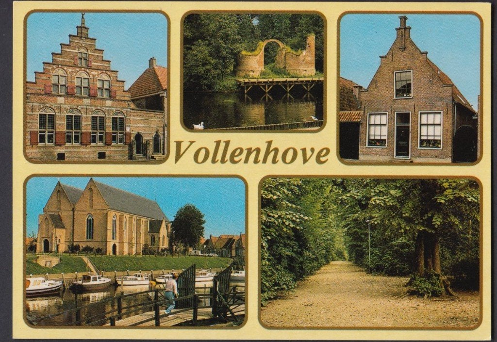 Vollenhove 5 luik Ongelopen, Verzamelen, Ophalen of Verzenden, 1980 tot heden, Ongelopen, Overijssel