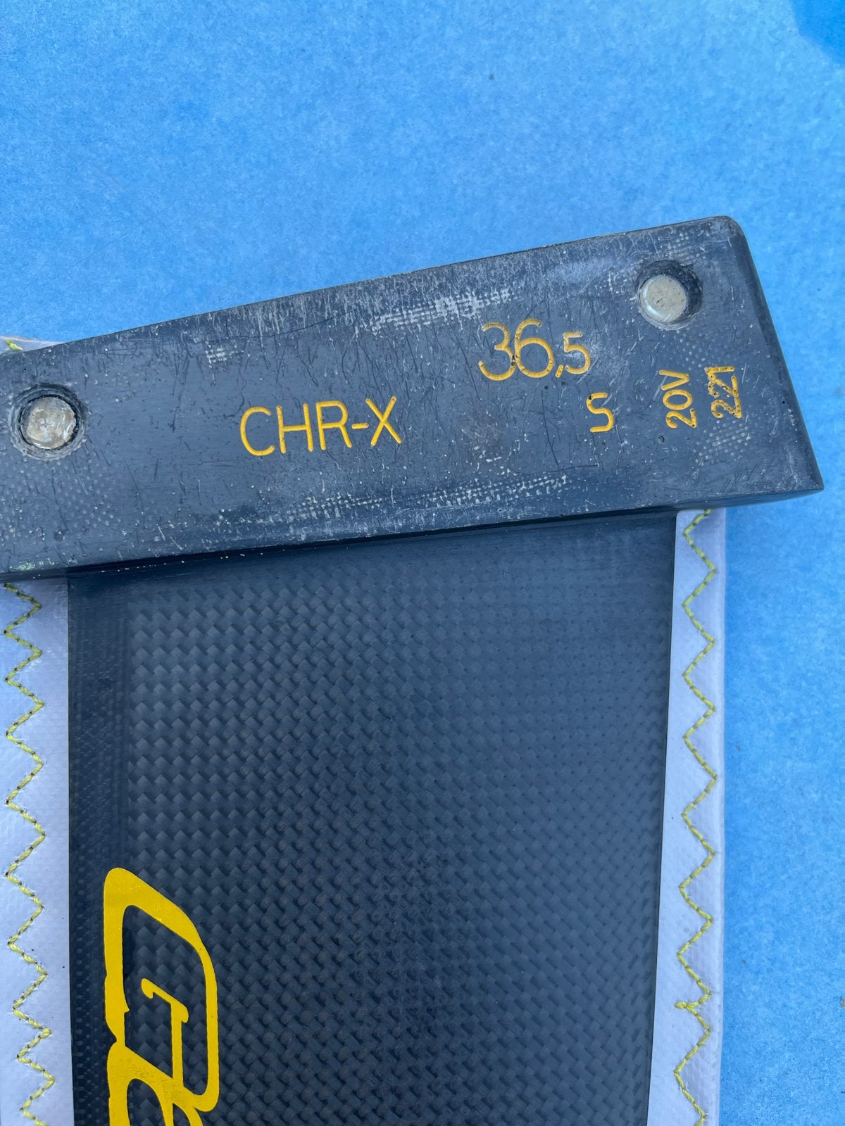 Gasoil CHR-X 36.5cm vin voor windsurfen, Watersport en Boten, Overige merken, Gebruikt, Vin, Ophalen of Verzenden