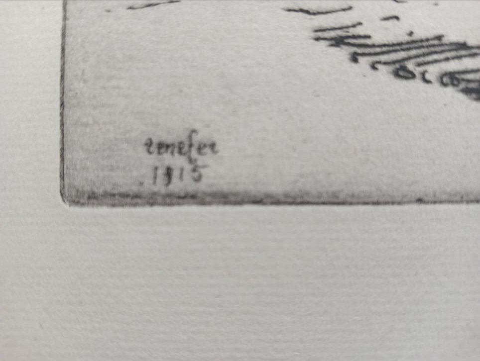 Raymond Renefer Ets 1915, Ophalen of Verzenden