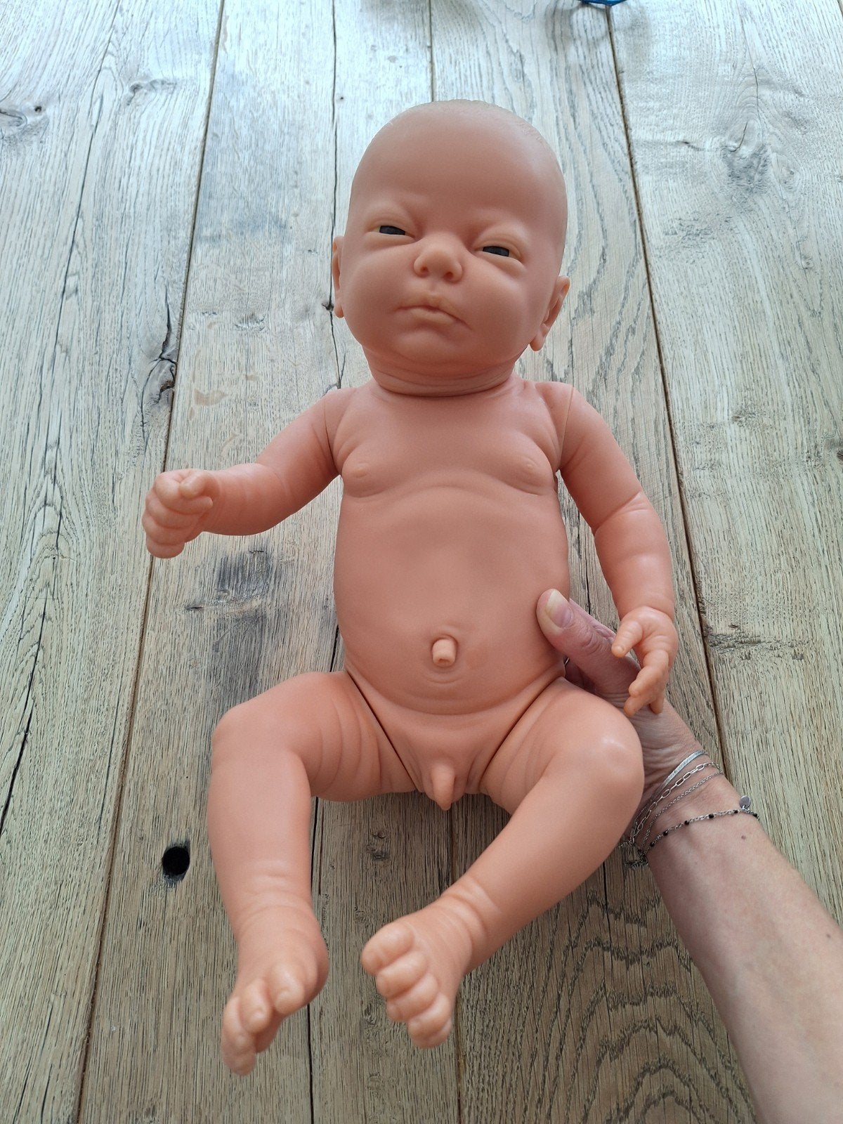 Realistische/levensechte babypop, Verzamelen, Poppen, Ophalen of Verzenden, Pop