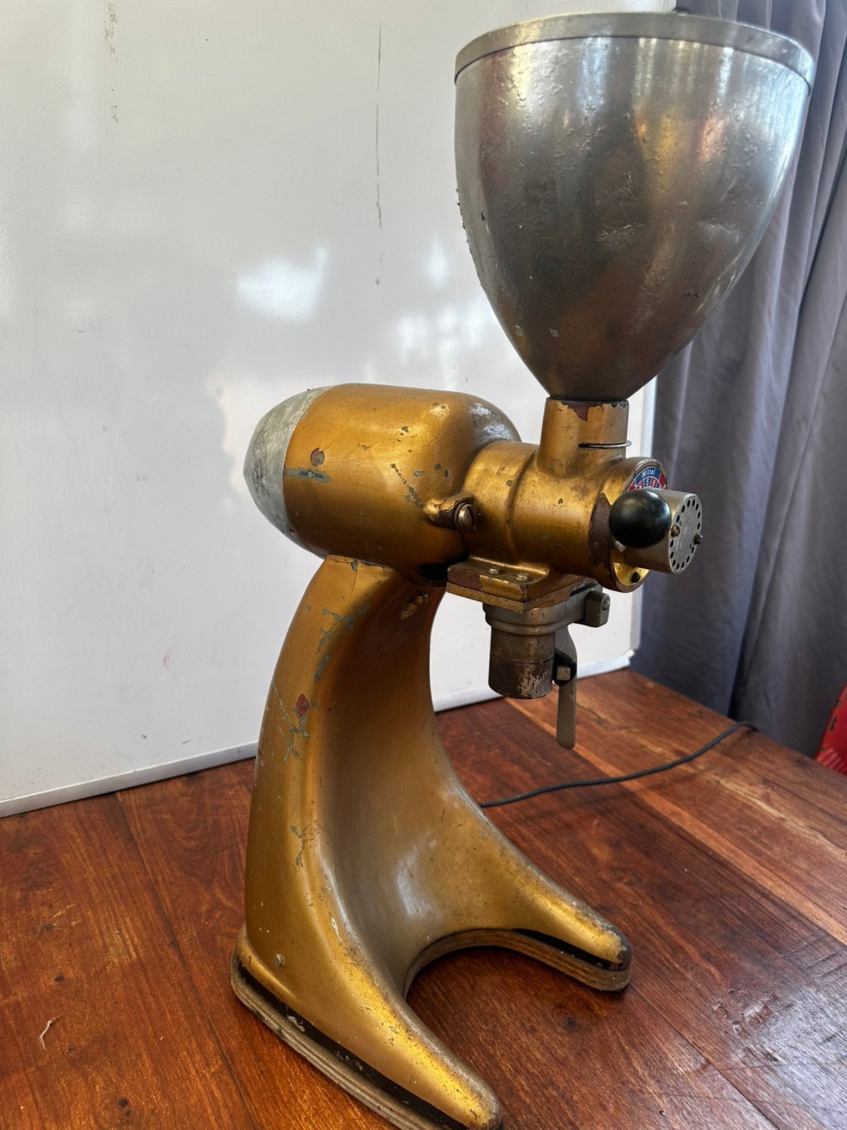 Koffie bonen maler grinder vintage jaren 60, Witgoed en Apparatuur, Ophalen of Verzenden, Gebruikt, Koffiemolen