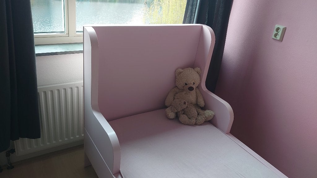 IKEA BUSUNGE meegroeibed, Ophalen, 80 cm, 200 cm, Hout