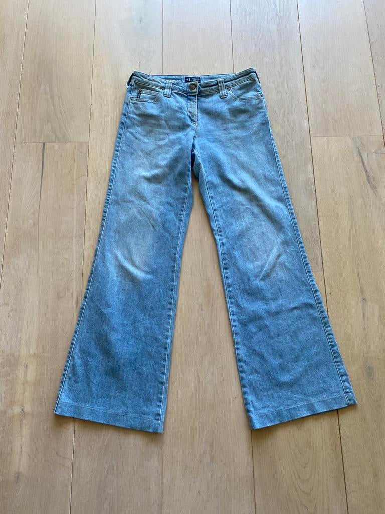 Armani 36 nieuwstaat stretch, Ophalen of Verzenden, Zo goed als nieuw, Blauw, W28 - W29 (confectie 36)