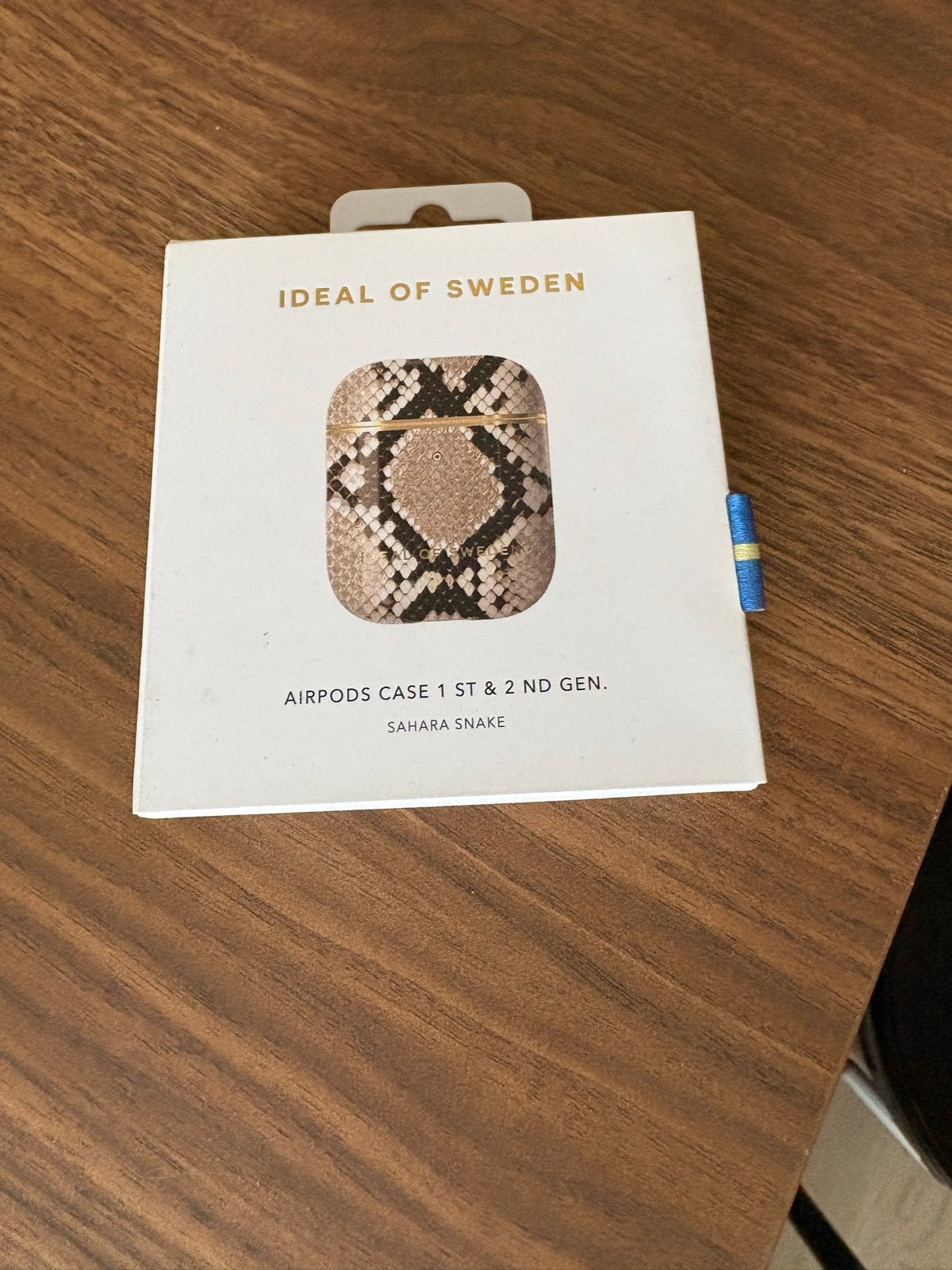 Ideal of Sweden AirPods Case 1e & 2e Gen. Sahara Snake, Kunststof, Nieuw, Ophalen of Verzenden, Meerkleurig