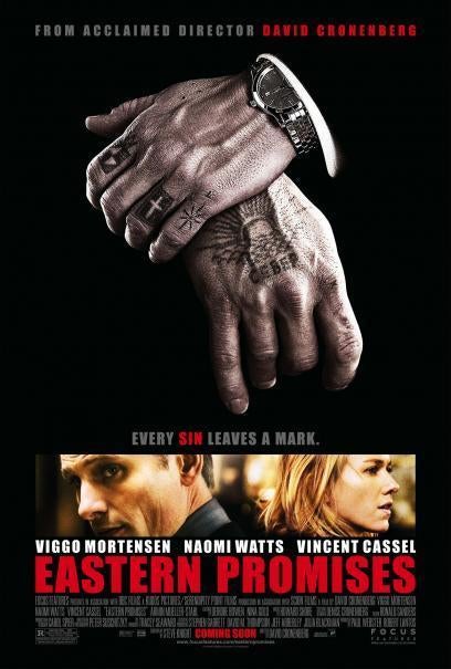 EASTERN   PROMISES      filmposter., Verzamelen, Posters, Nieuw, Film en Tv, A1 t/m A3, Rechthoekig Staand, Verzenden