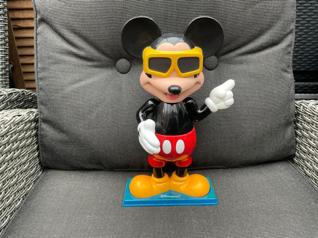 Zgan,werkt,vintage Disneyland Parijs Mickey Mouse viewmaster, Verzamelen, Ophalen, Mickey Mouse, Zo goed als nieuw, Beeldje of Figuurtje