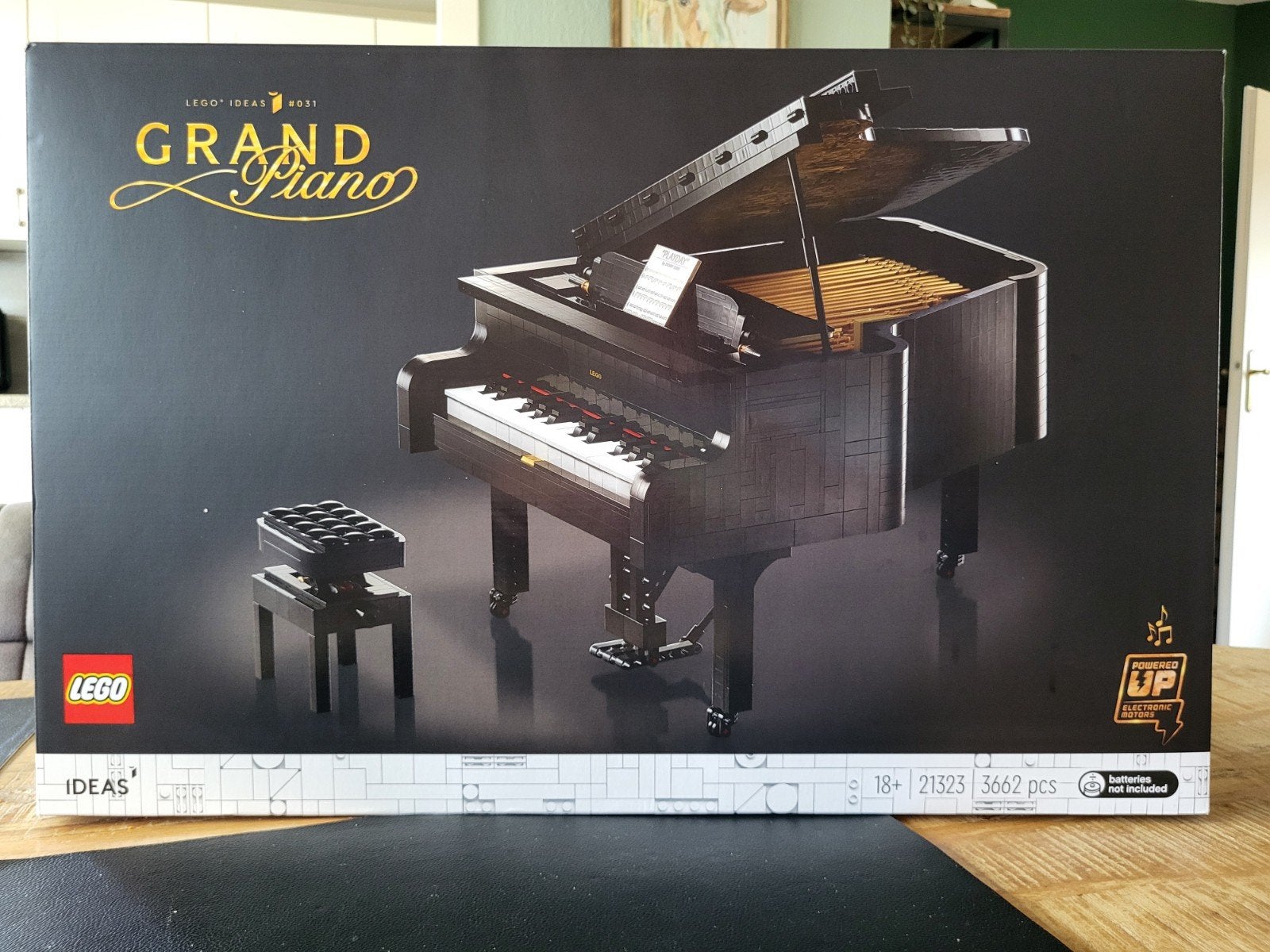 Grand Piano  21323 een keer op gebouwd  ., Kinderen en Baby's, Ophalen, Zo goed als nieuw