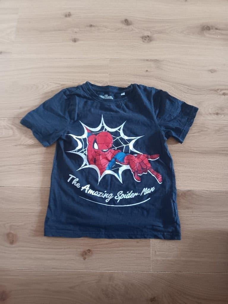 Tshirt spiderman mt 128, Ophalen, Zo goed als nieuw, Jongen, Shirt of Longsleeve
