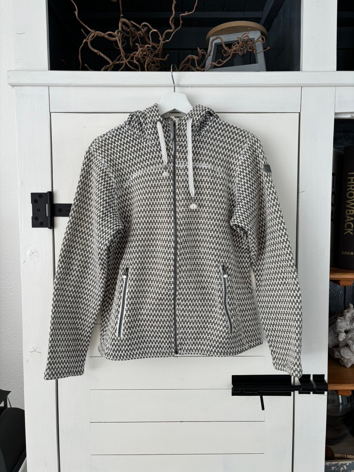 Icepeak vest jas 44  (valt als M/L), Ophalen of Verzenden, Zo goed als nieuw, Beige