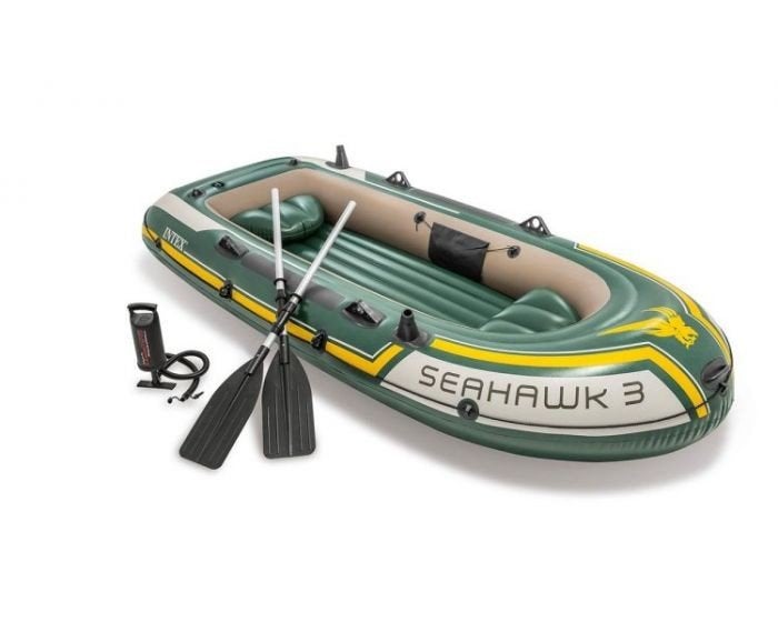 Intex seahawk 3 opblaasboot, Watersport en Boten, Ophalen, Opblaasbaar, Drie personen of meer, Overige typen