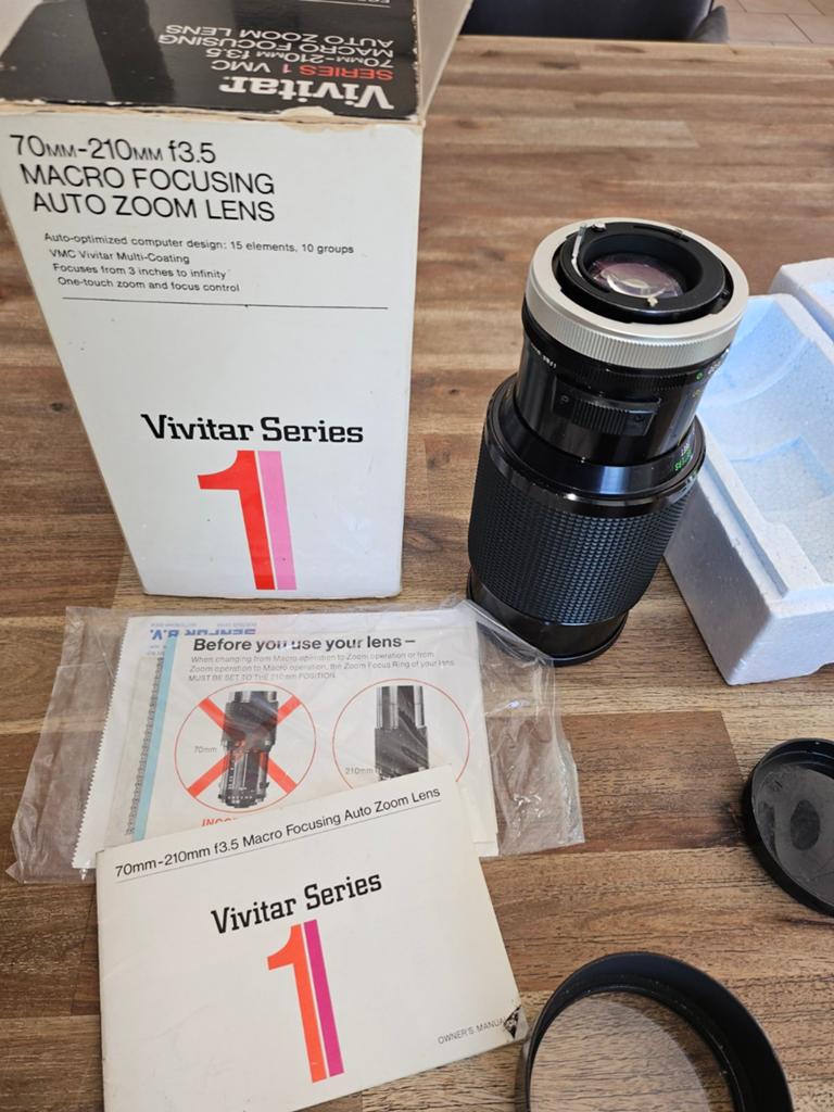 Vivitar series 1 70-210 Telelens, Ophalen of Verzenden, Telelens