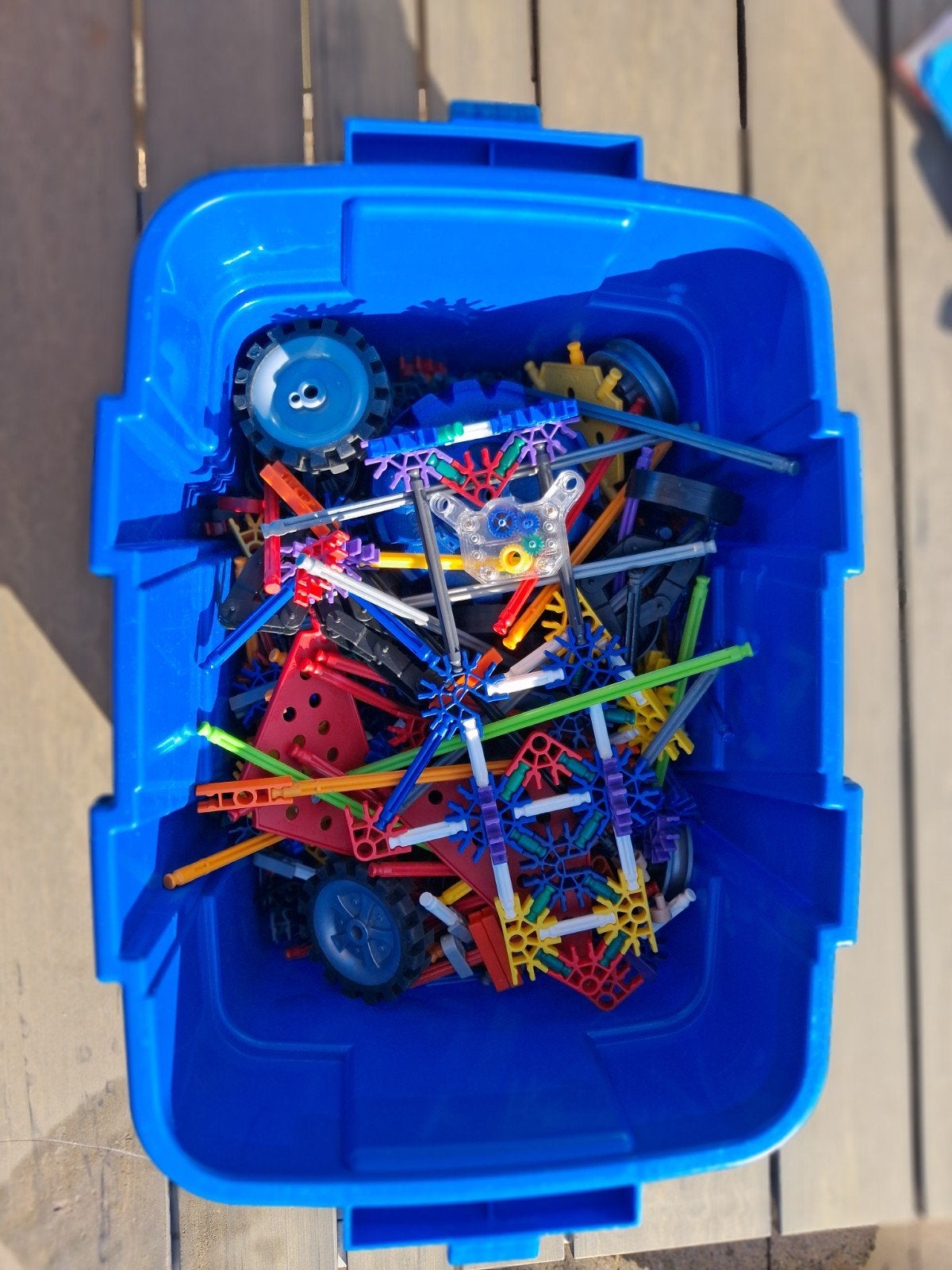 K'nex in afsluitbare doos, Kinderen en Baby's, Ophalen of Verzenden, Gebruikt, K'nex