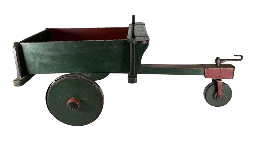 1206. Houten bolderkar, eerste helft 20e eeuw, Antiek en Kunst, Curiosa en Brocante, Ophalen