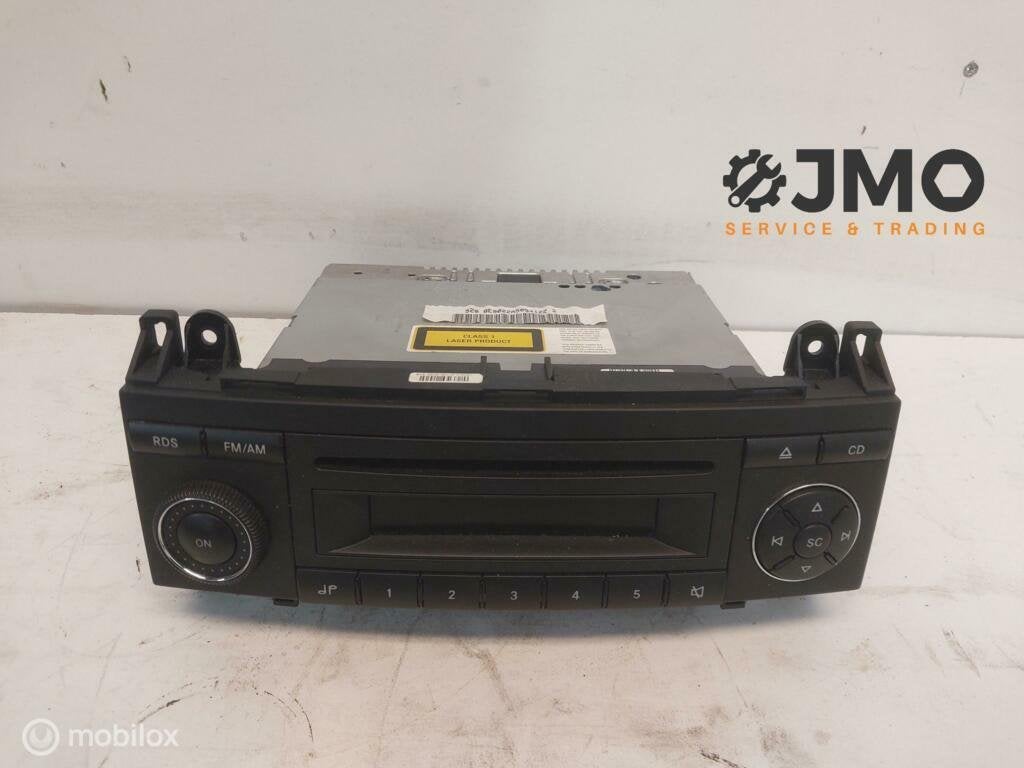 Radio-CD  Mercedes B-klasse W245  2005-2011   A1699002900001, Auto-onderdelen, Gebruikt, Mercedes-Benz, Ophalen of Verzenden, Mercedes-Benz