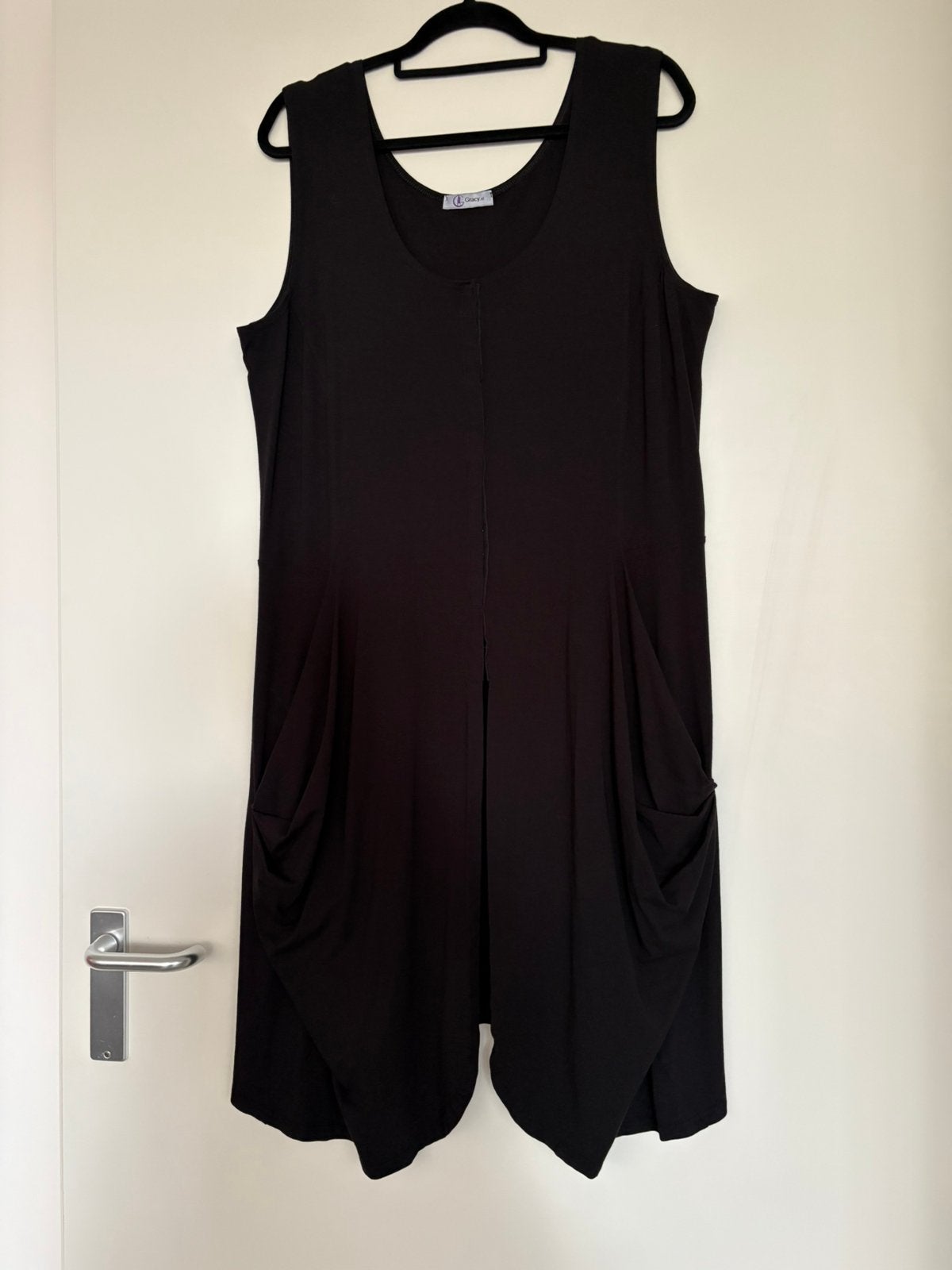 Leuk jurkje/ Tuniek of hes van Gracy, Kleding | Dames, Verzenden, Zwart, Maat 42/44 (L), Nieuw