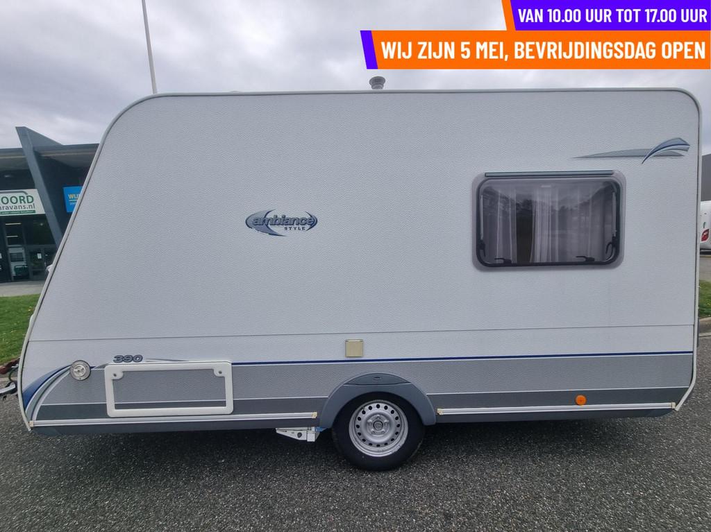 CARAVELAIR AMBIANCE STYLE 390 VOORTENT+ZAKLUIFEL+LICHTGEWICH, Bedrijf, 750 - 1000 kg, 5 tot 6 meter, Mover