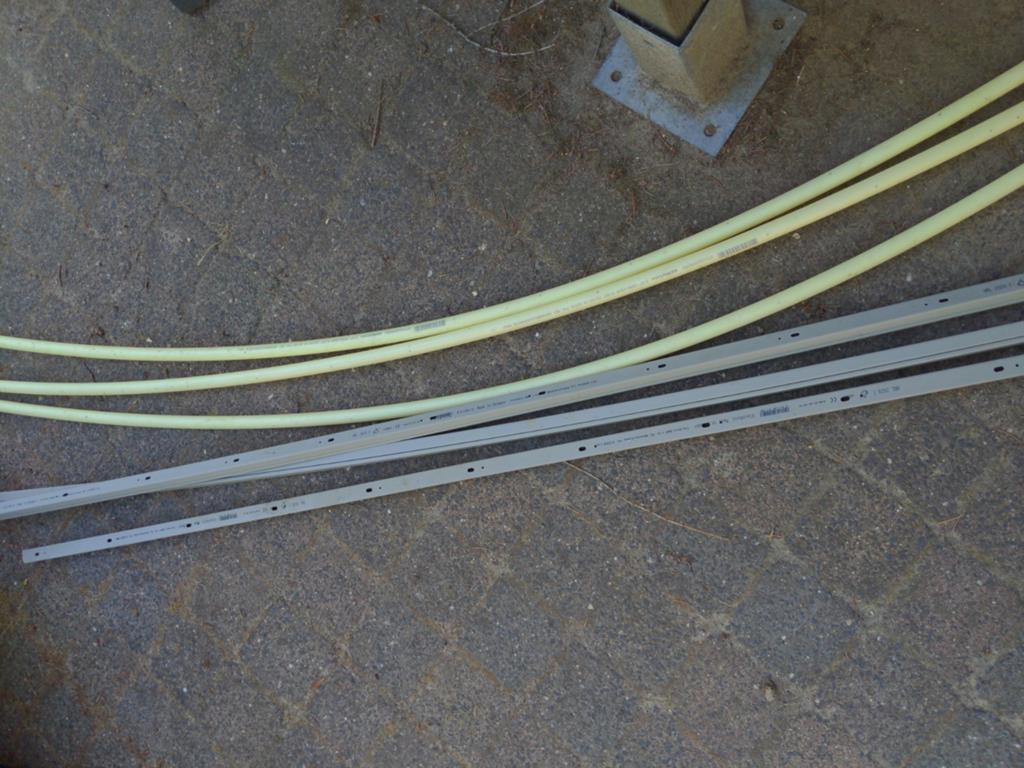 Diverse kabels en strips voor elektrische installaties, Ophalen of Verzenden, Gebruikt, Kabel of Snoer