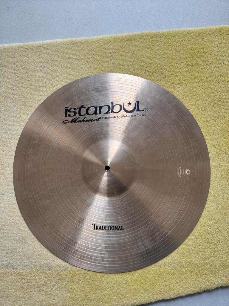 Istanbul Mehmet Traditional 22" Medium Ride Cymbal, Ophalen of Verzenden, Zo goed als nieuw