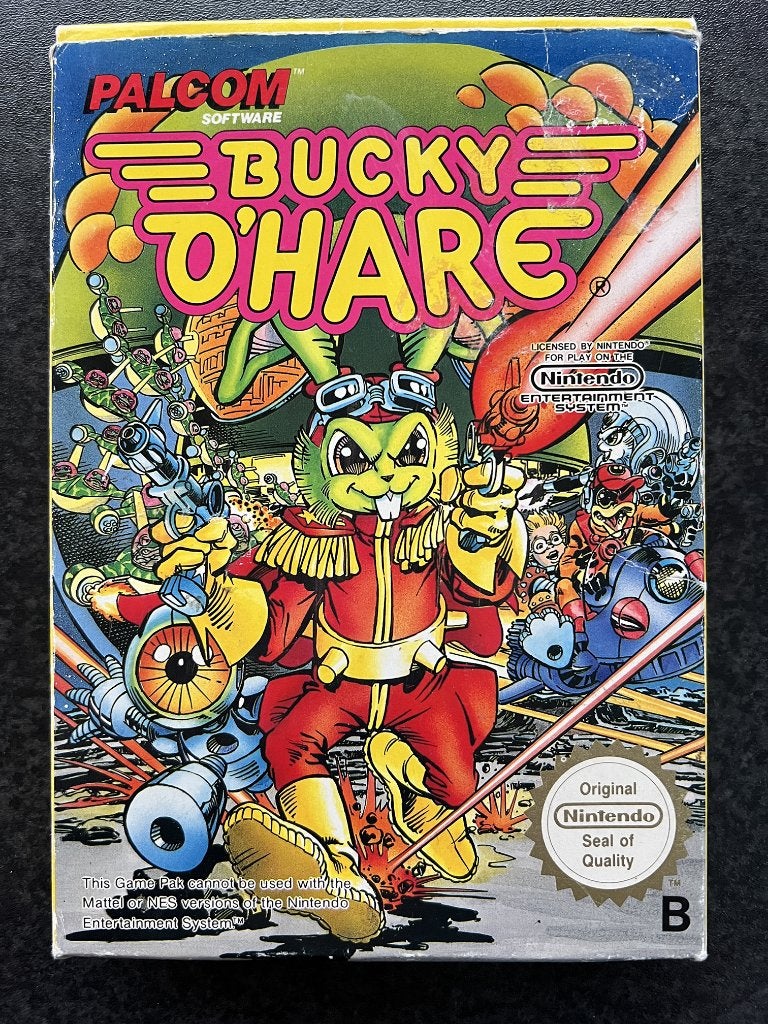 [Nintendo NES] Bucky O' Hare EU PAL Complete, Avontuur en Actie, Gebruikt, 1 speler, Ophalen of Verzenden