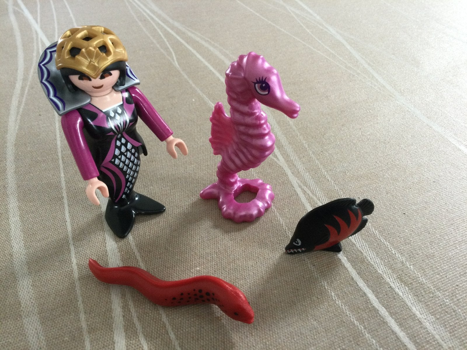 Playmobil zeemeermin koningin., Ophalen of Verzenden, Zo goed als nieuw