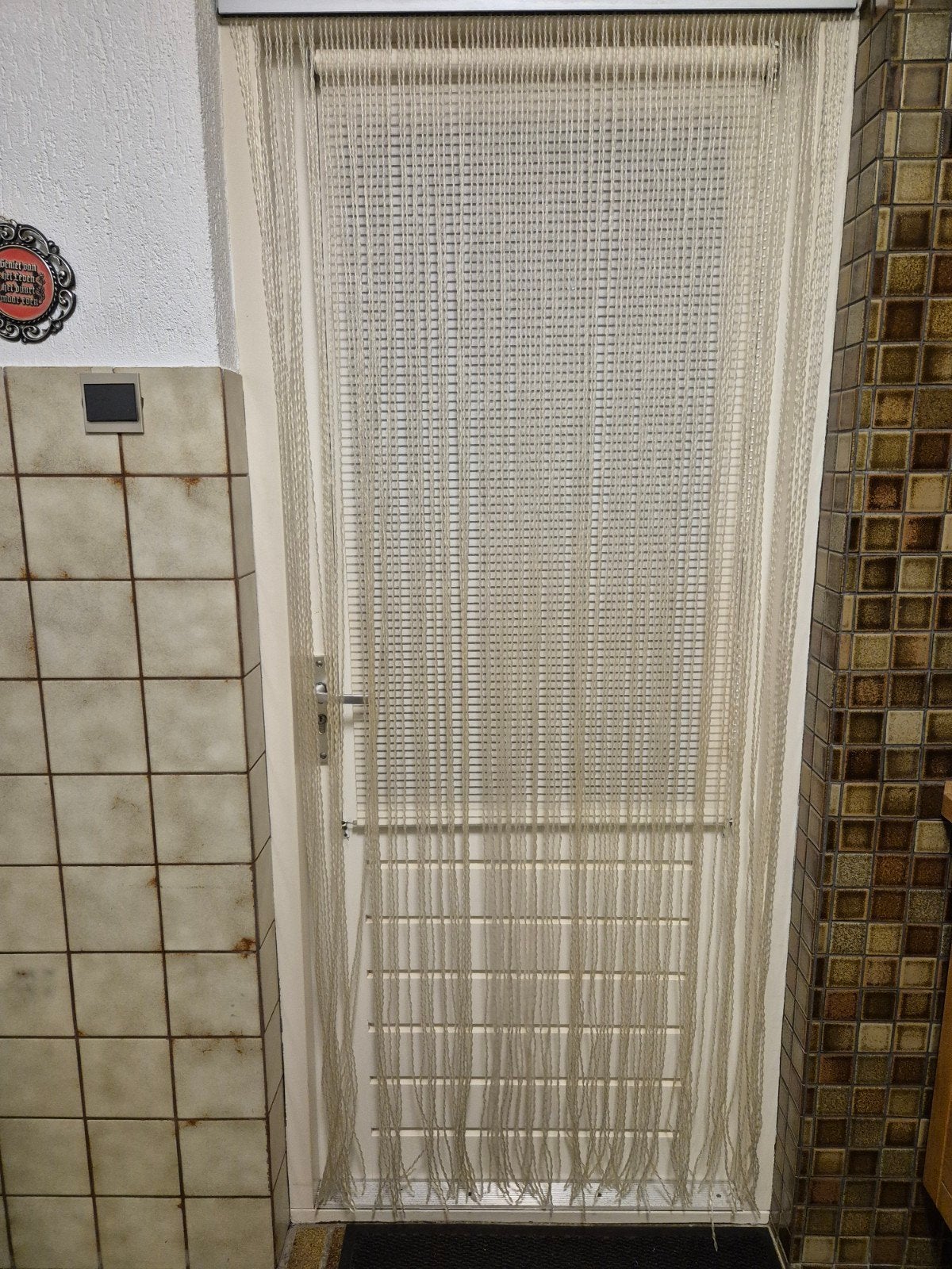 Vliegengordijn 200 x 90 cm - Houd insecten buiten!, Ophalen, Gebruikt, Beige