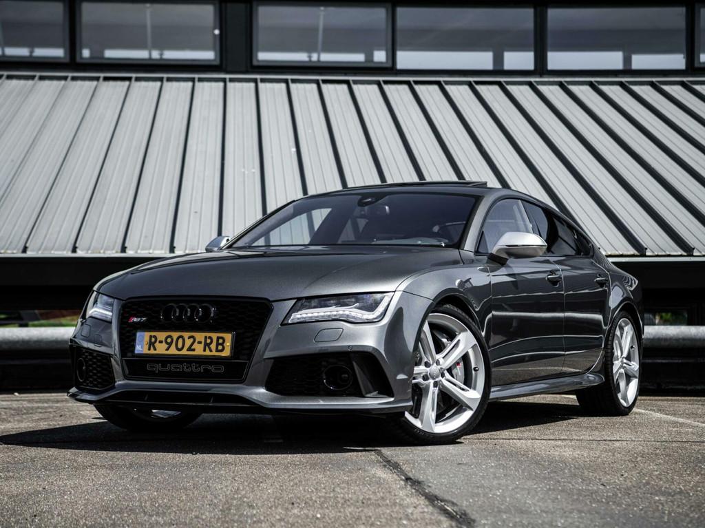 Audi RS7 RS 7 Sportback 4.0 V8 TFSI 560PK Dynamic Plus 305 k, Euro 5, Gebruikt, Met garantie (alle), 4 stoelen