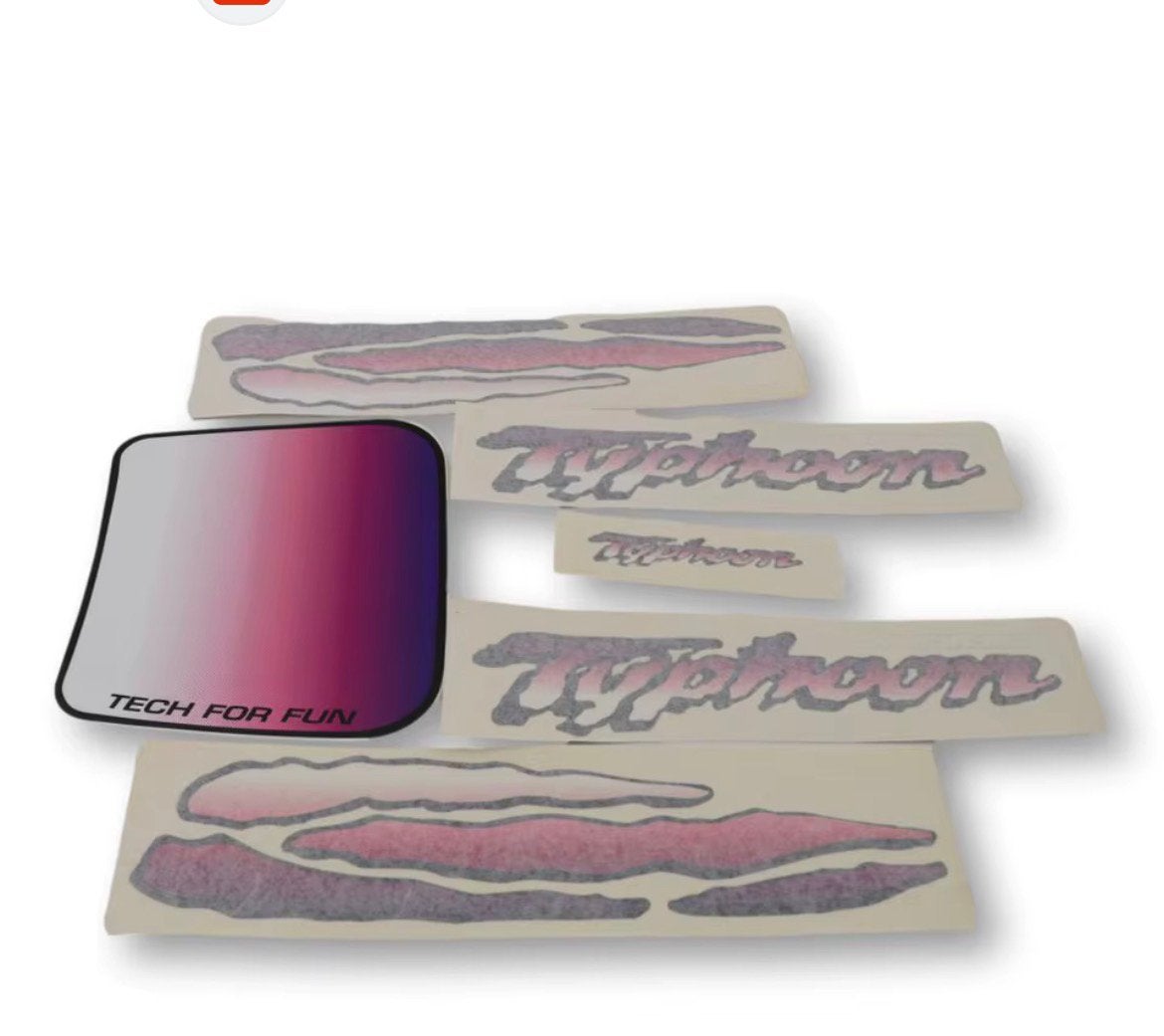Piaggio puch gilera typhoon stickerset, Ophalen of Verzenden