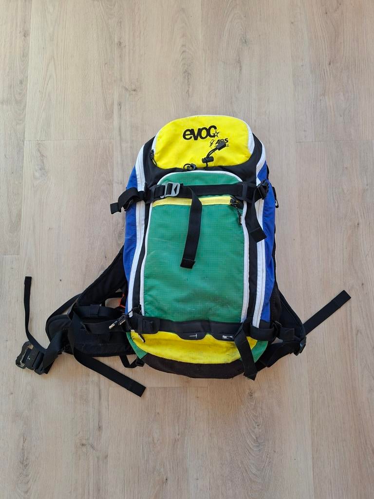 ABS lawine airbag met carbon cartridge en EVOC zip-on, Ophalen of Verzenden, Minder dan 100 cm, Overige typen, Overige merken