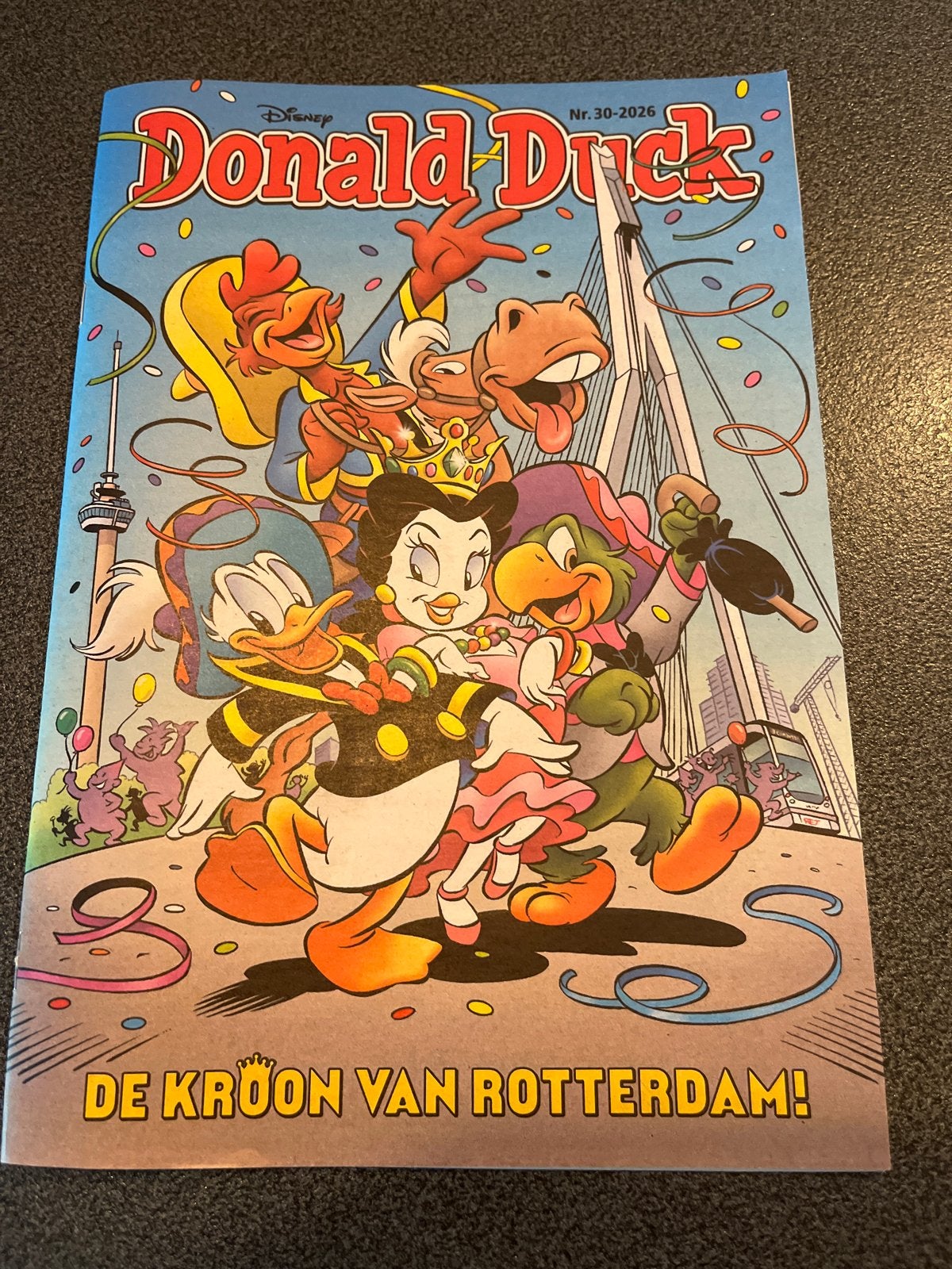 Donald Duck Weekblad Nr. 30-2026 - De Kroon van Rotterdam!, Eén stripboek, Ophalen of Verzenden, Nieuw