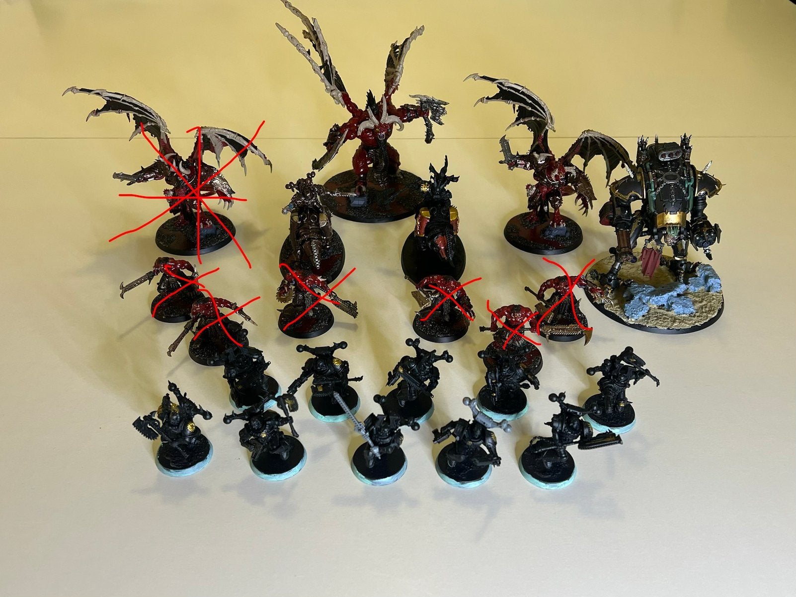 Warhammer 40K Khorne Chaos Daemons & World Eaters, Gebruikt, Figuurtje(s), Ophalen of Verzenden, Warhammer 40000