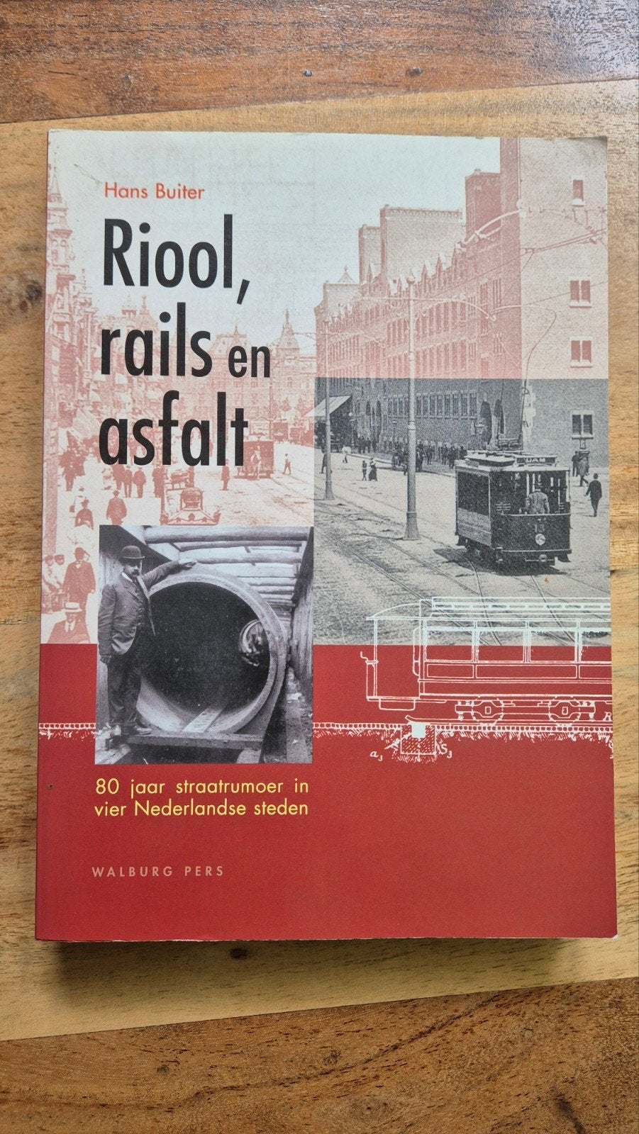 H. Buiter - Riool, rails en asfalt, Ophalen of Verzenden, Zo goed als nieuw, H. Buiter