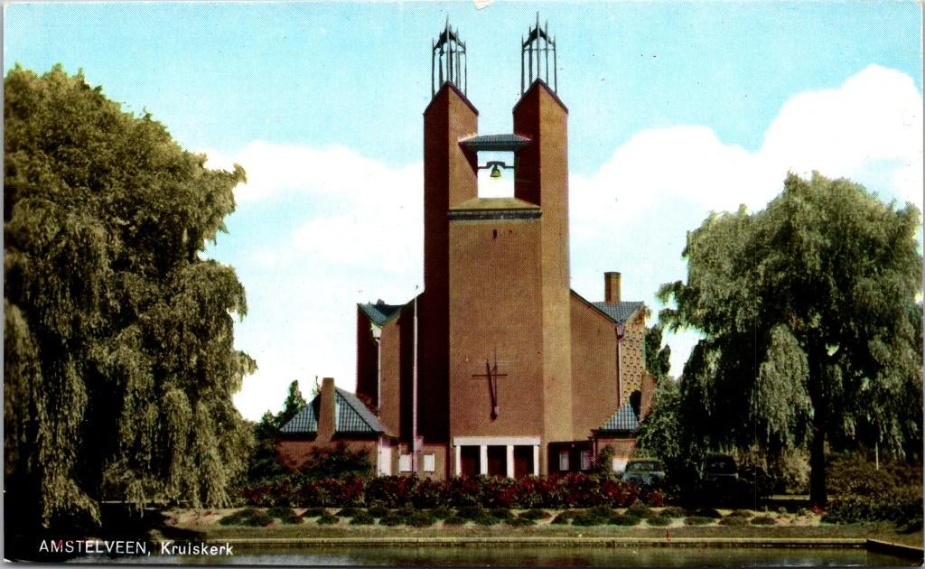 Amstelveen Kruiskerk - 11 ansichtkaarten, Verzenden, 1960 tot 1980, Gelopen, Noord-Holland